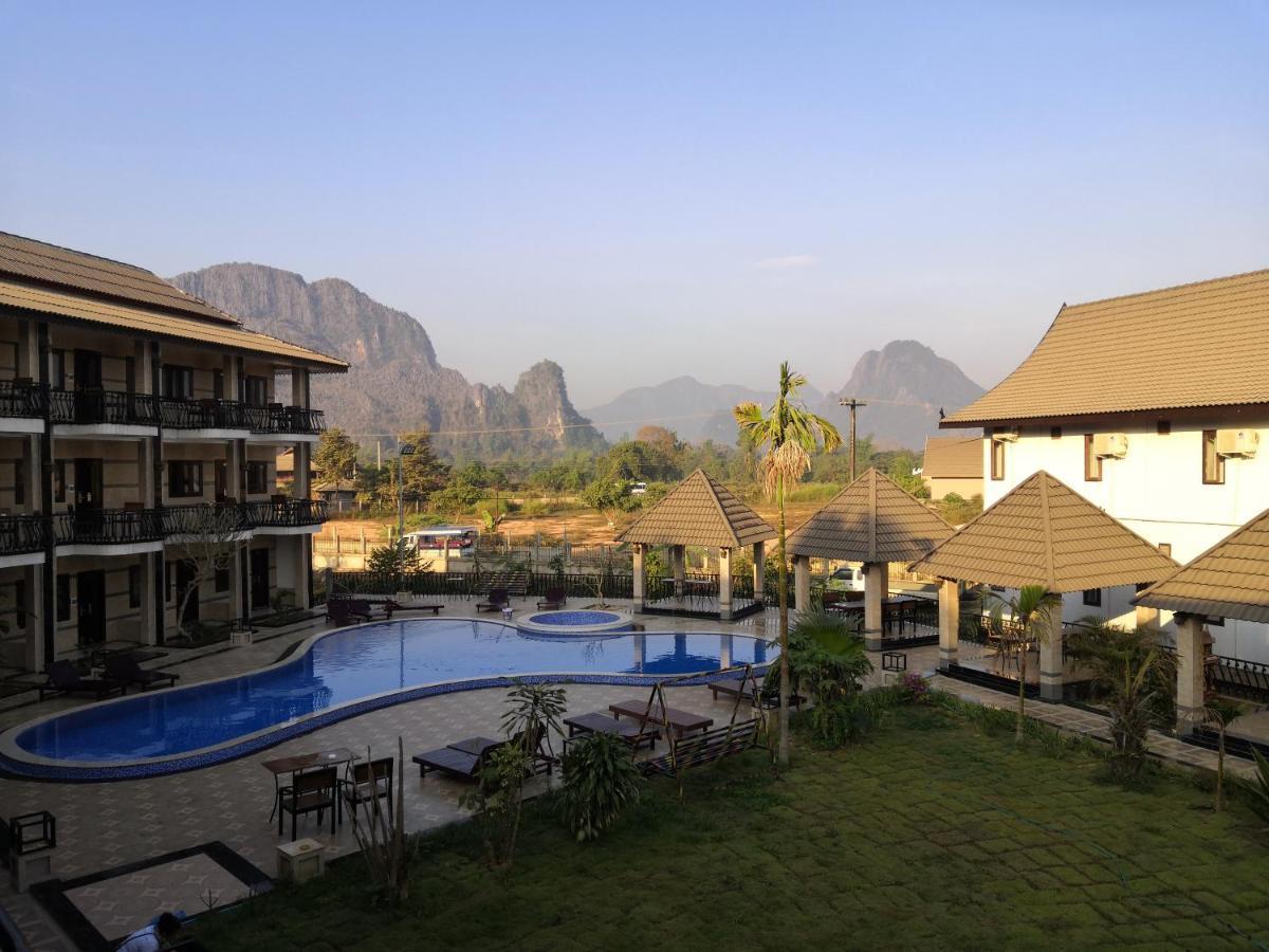 Vang Vieng Diamond Resort エクステリア 写真